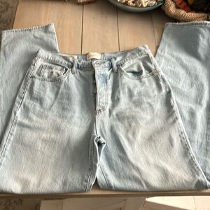 Universal Thread women's High Rise 90's Straight jeans Size 10 R